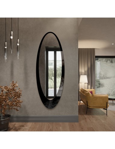 Eliptické dekoratívne zrkadlo - LONGI