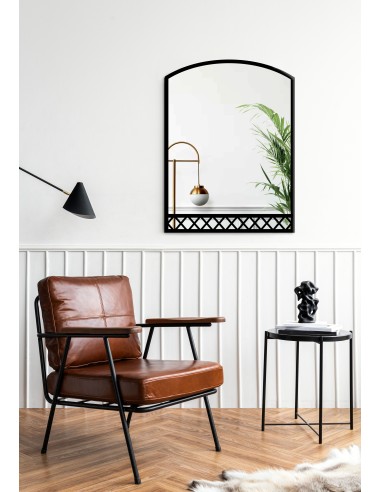 Loftové okenné zrkadlo s priečkami z...