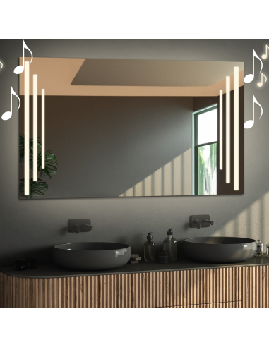 Obdĺžnikové kúpeľňové zrkadlo s... Obdĺžnikové kúpeľňové zrkadlo s...