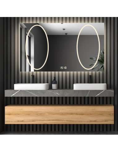 Obdĺžnikové kúpeľňové zrkadlo s...