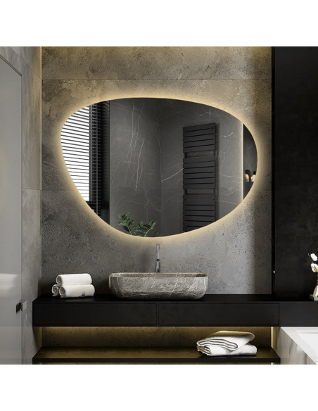 Zrkadlo nepravidelného tvaru s osvetlením - AGAT LED