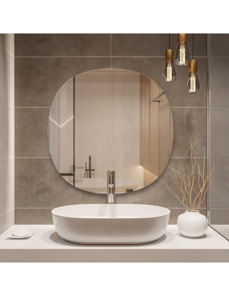 Kúpeľňové zrkadlo nepravidelne zaoblené LAOS