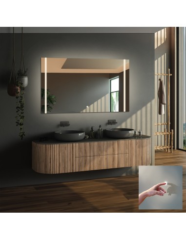 Obdĺžnikové kúpeľňové zrkadlo s...