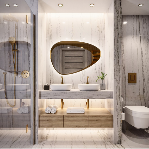 Zrkadlo s organickým tvarom... 2