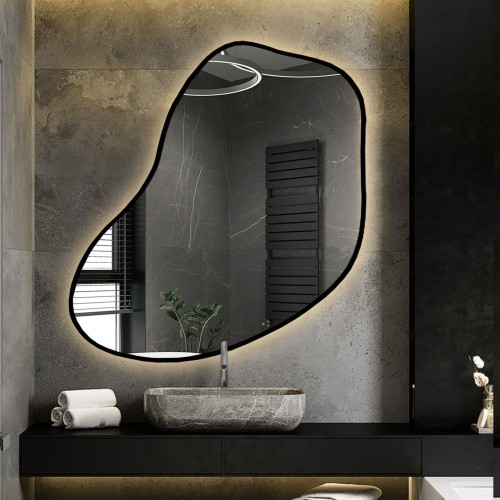 Zrkadlo s organickým tvarom...