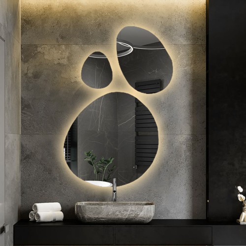 Súprava troch zrkadiel s...