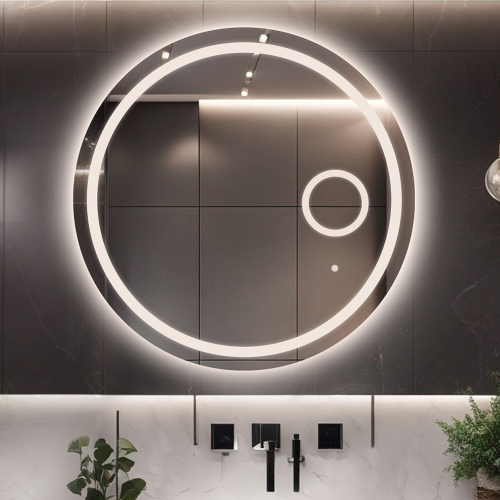 Kúpeľňové okrúhle zrkadlo s...