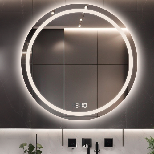 Kúpeľňové okrúhle zrkadlo s...