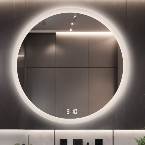 Kúpeľňové okrúhle zrkadlo s... 2