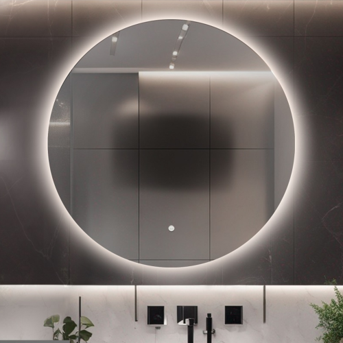 Kúpeľňové okrúhle zrkadlo s... 2