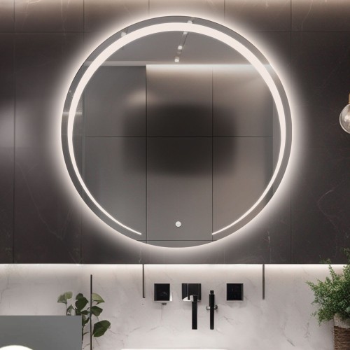 Kúpeľňové okrúhle zrkadlo s...