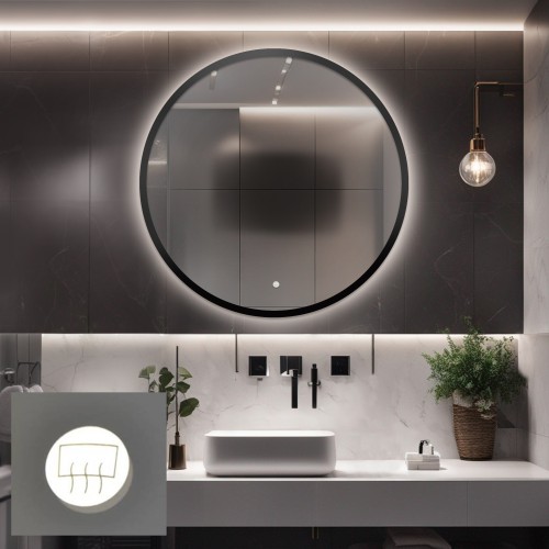 Kúpeľňové okrúhle zrkadlo v...