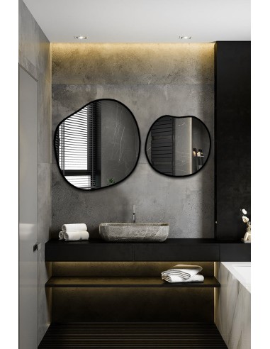 Súprava organických zrkadiel v ráme -...