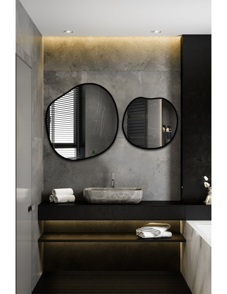 Súprava organických zrkadiel v ráme - SODALIT V RÁME