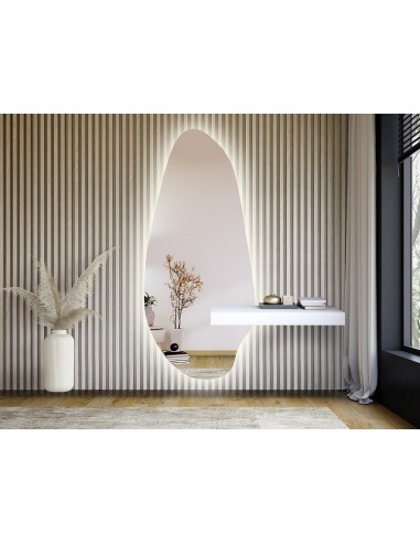 Zrkadlo s nepravidelným tvarom s...