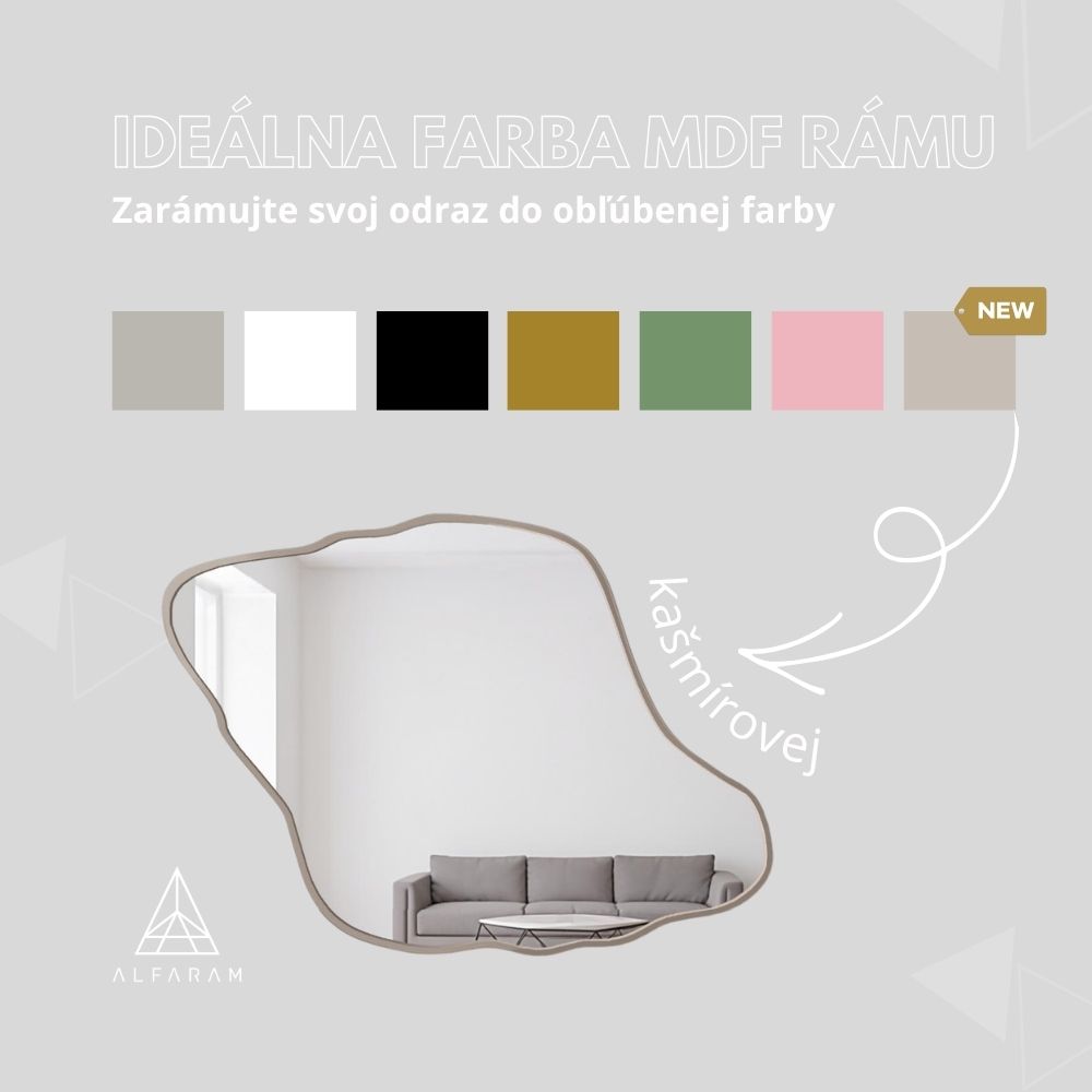 Ideálna farba rámu z MDF