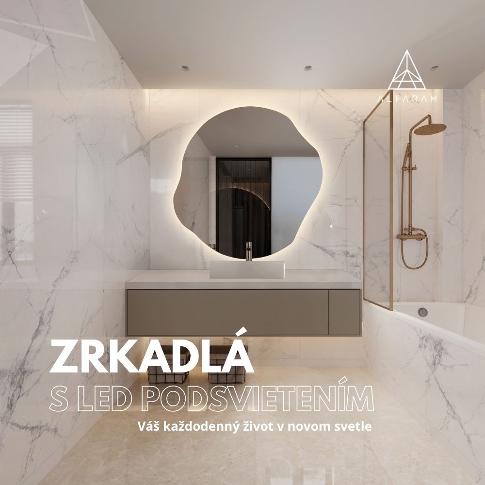 Zrkadlá s LED podsvietením