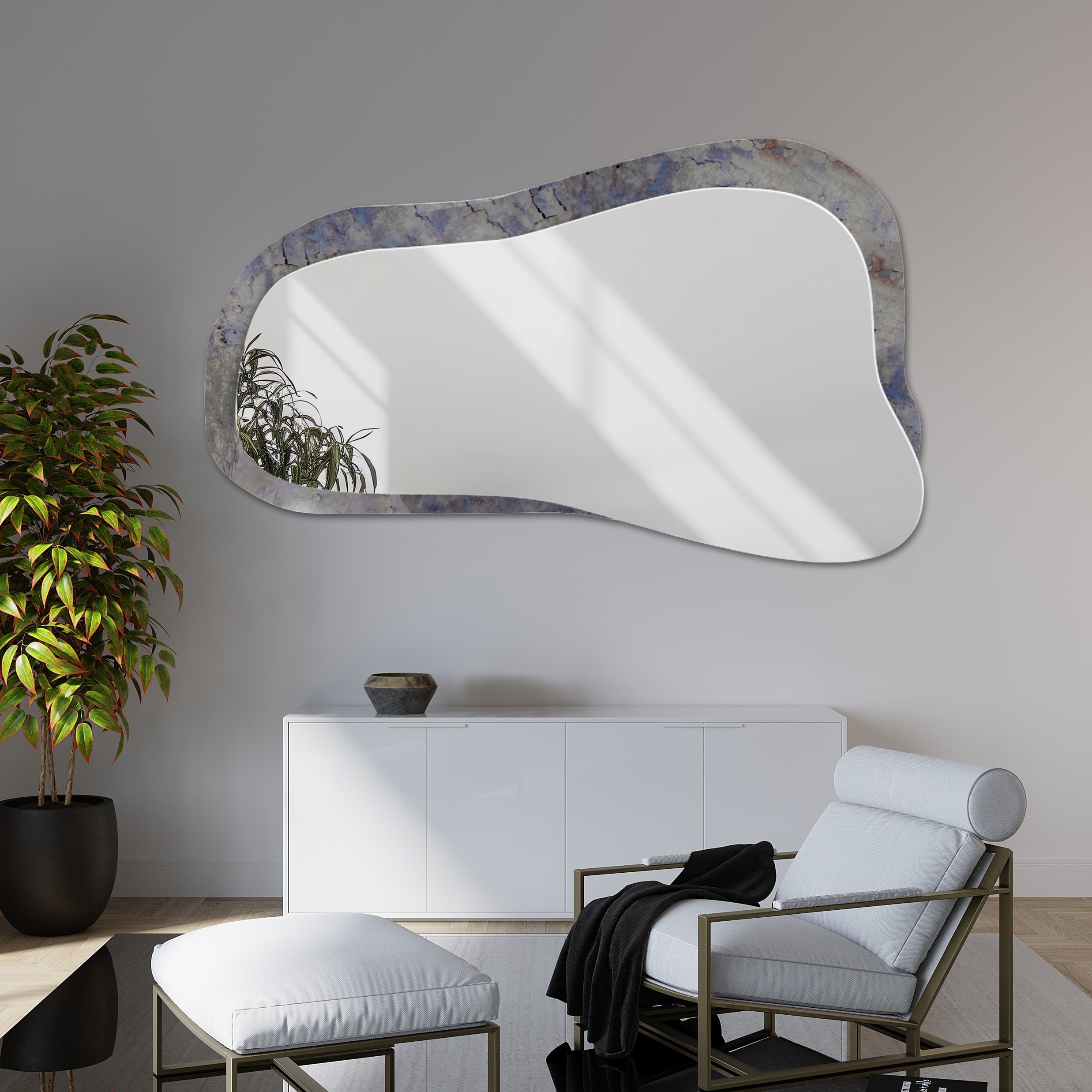 Jak pověsit zrcadlo na zeď?